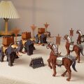 RoboTime 3D wooden puzzle Fighting Elephant